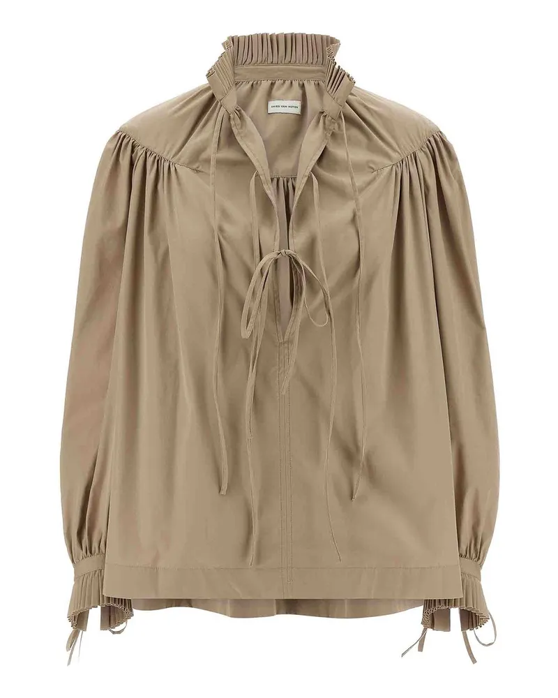Dries van Noten Hemd - Beige Beige
