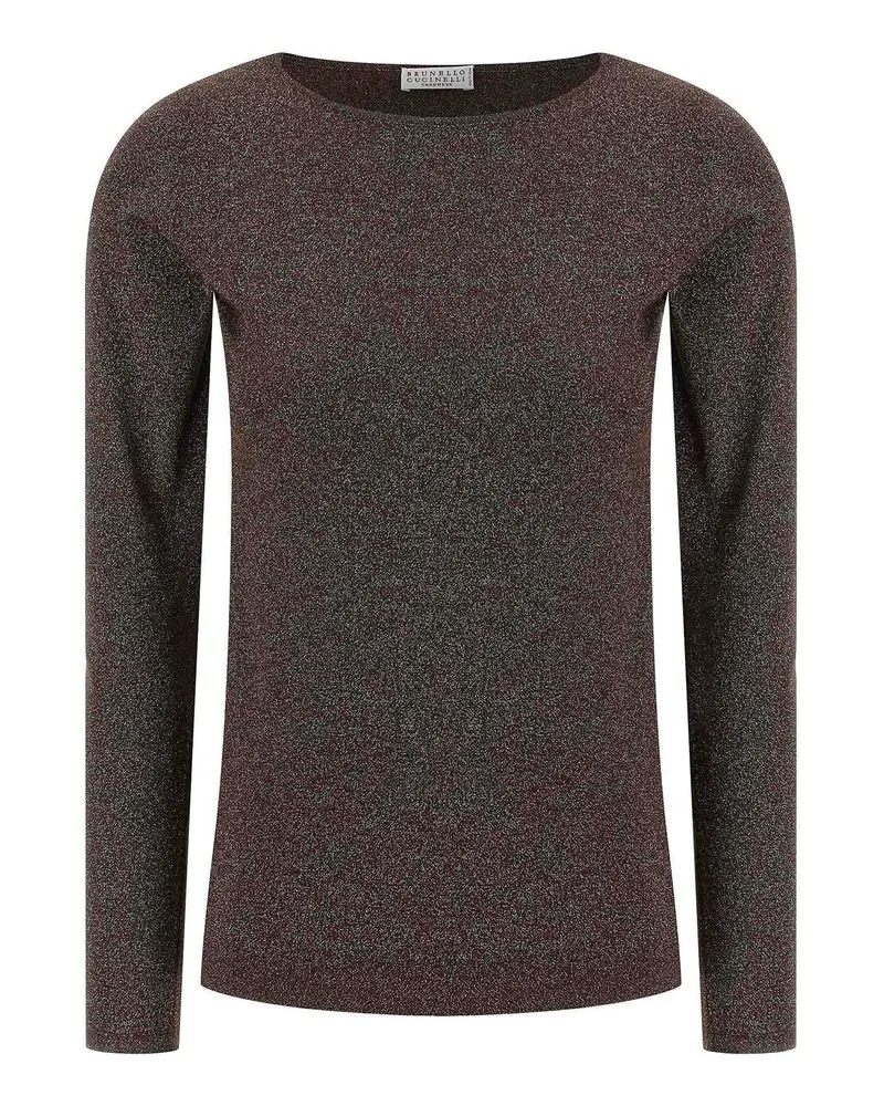 Brunello Cucinelli Rundhalspullover - Braun Braun