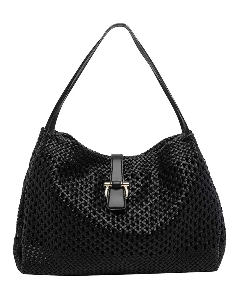 Ferragamo Shopper - Schwarz Schwarz