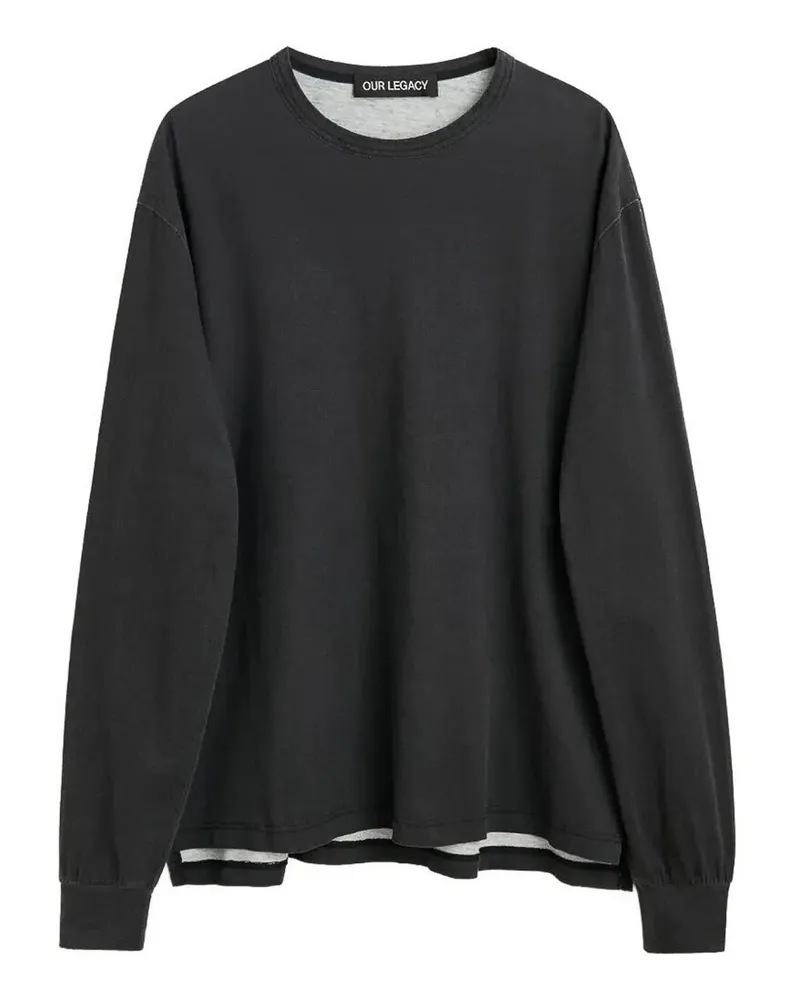 Our Legacy Sweatshirt - Schwarz Schwarz