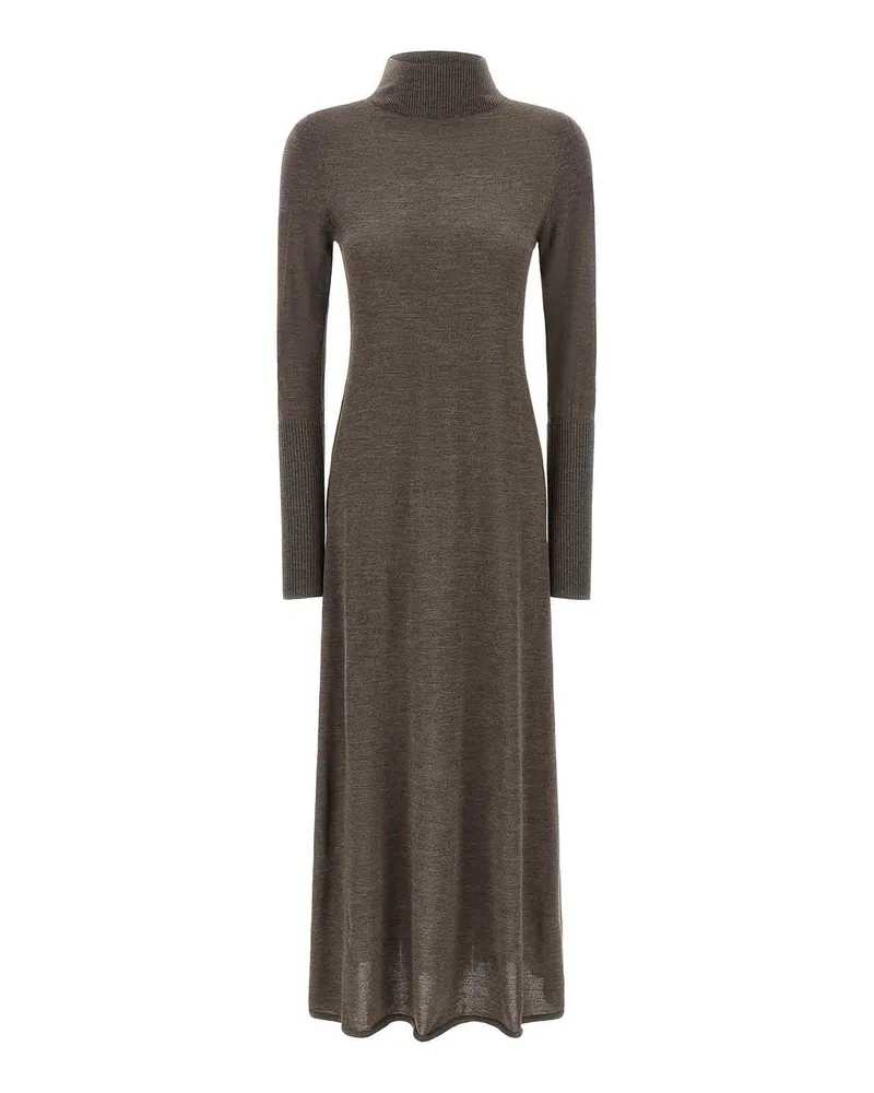 Pinko Knielanges Kleid - Beige Beige