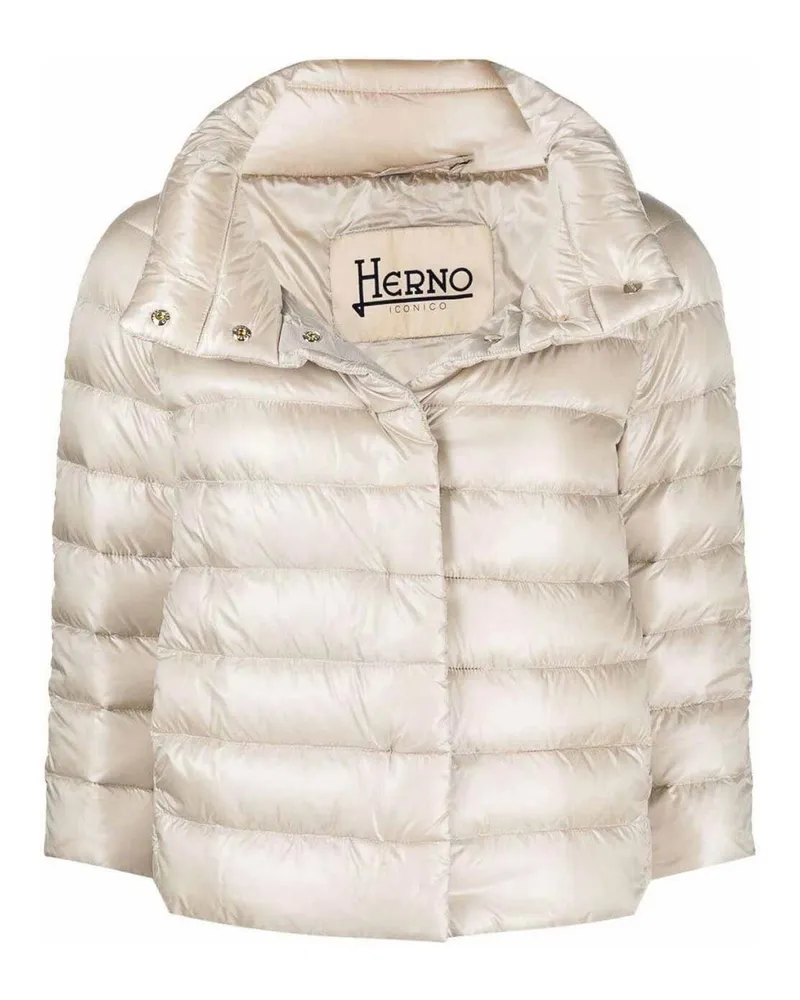 Herno Kurzer Mantel - Beige Beige