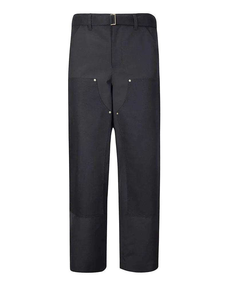 Sacai Casual Hose - Schwarz Schwarz