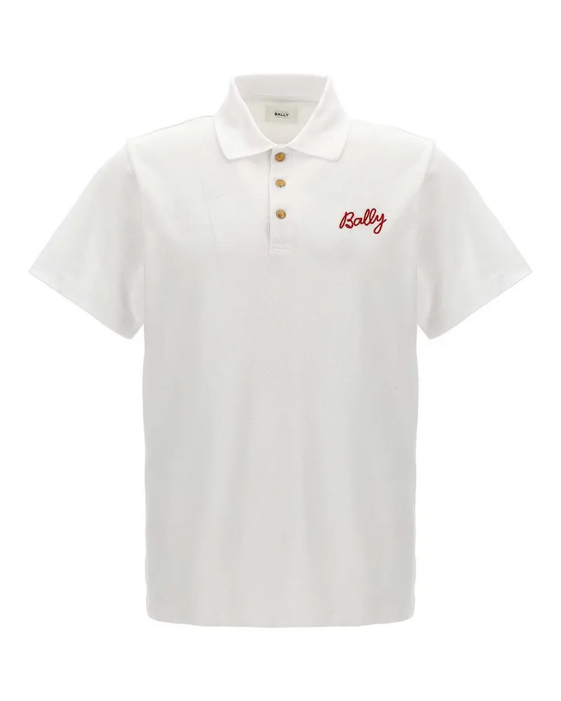 Bally Poloshirt - Weiß Weiß