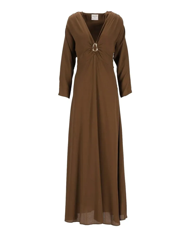 forte_forte Maxikleid - Braun Braun