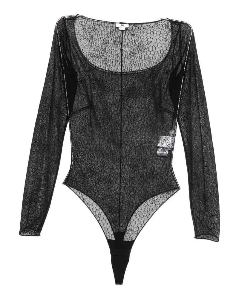 Elisabetta Franchi Top - Schwarz Schwarz