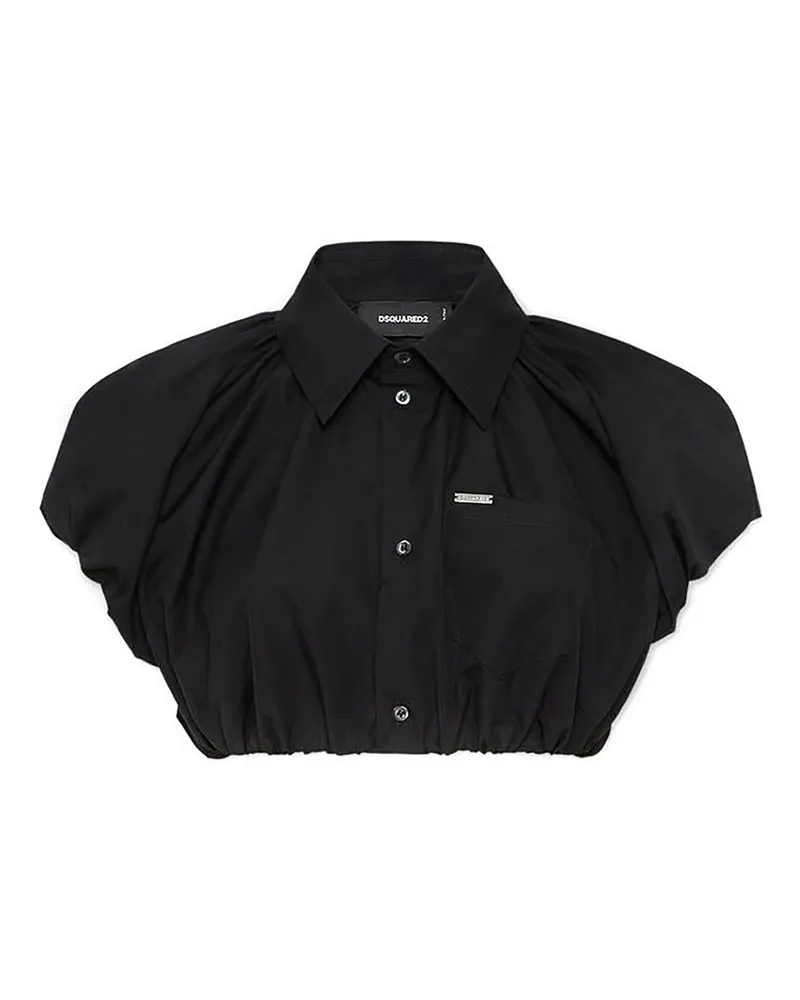 Dsquared2 Hemd - Schwarz Schwarz