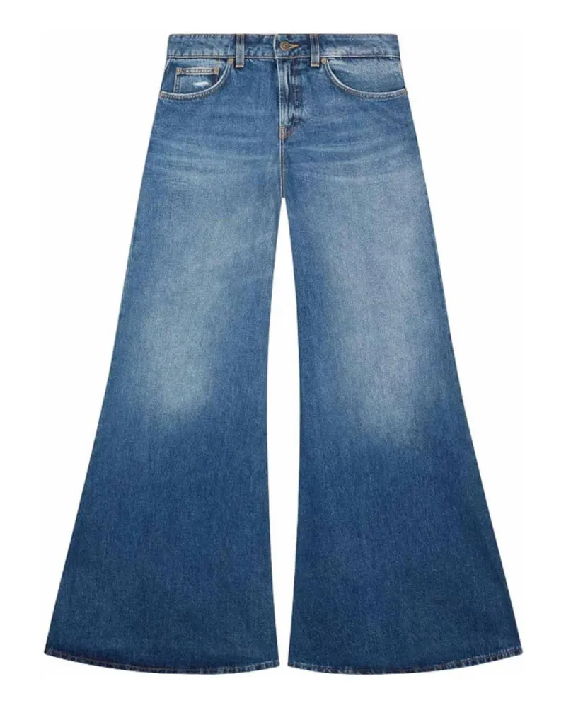 Dondup Straight Leg Jeans - Blau Blau