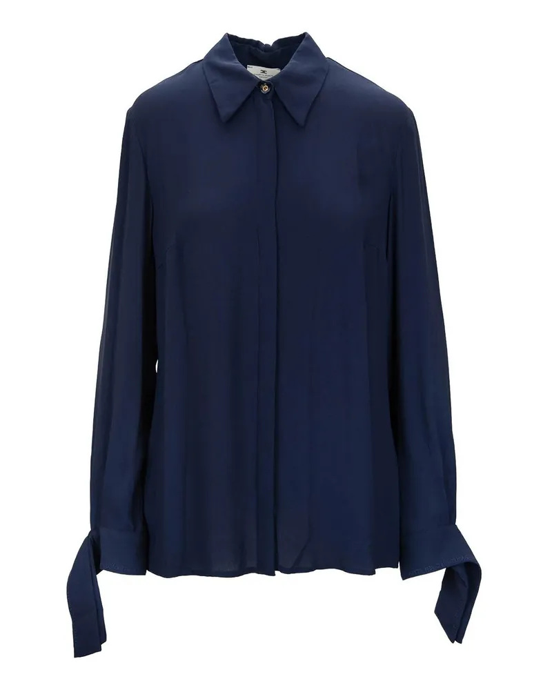 Elisabetta Franchi Hemd - Dunkelblau Dunkelblau