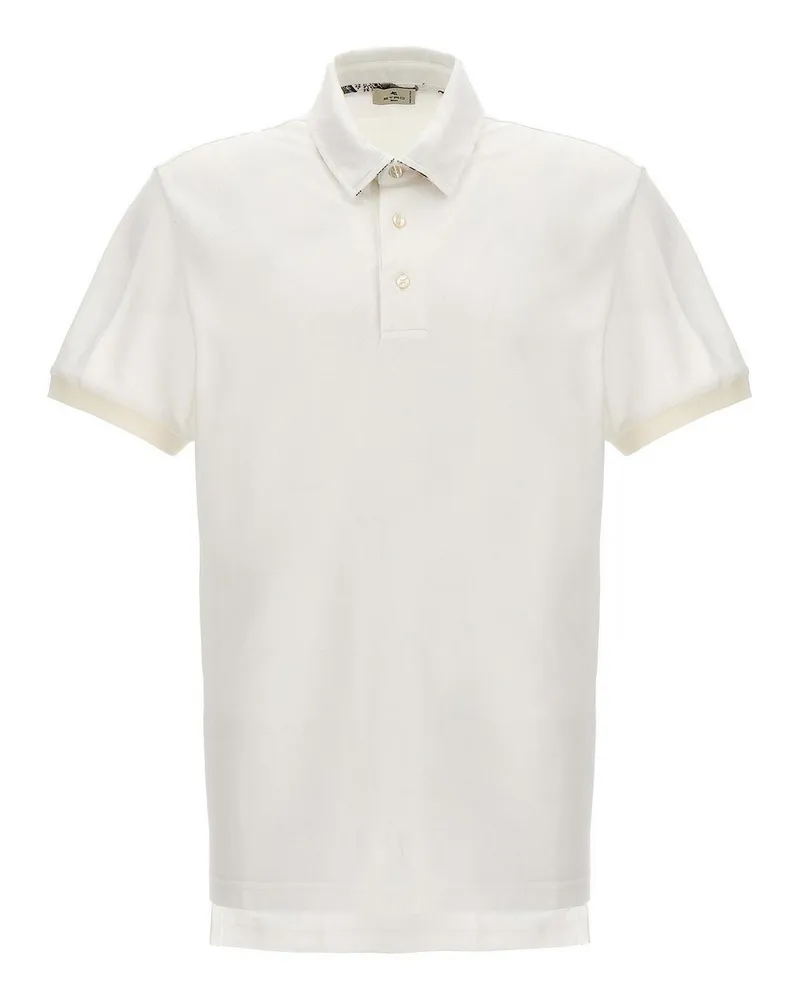 Etro Poloshirt - Weiß Weiß