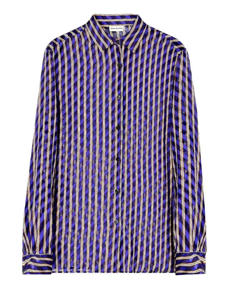 Dries van Noten Hemd - Lila Lila