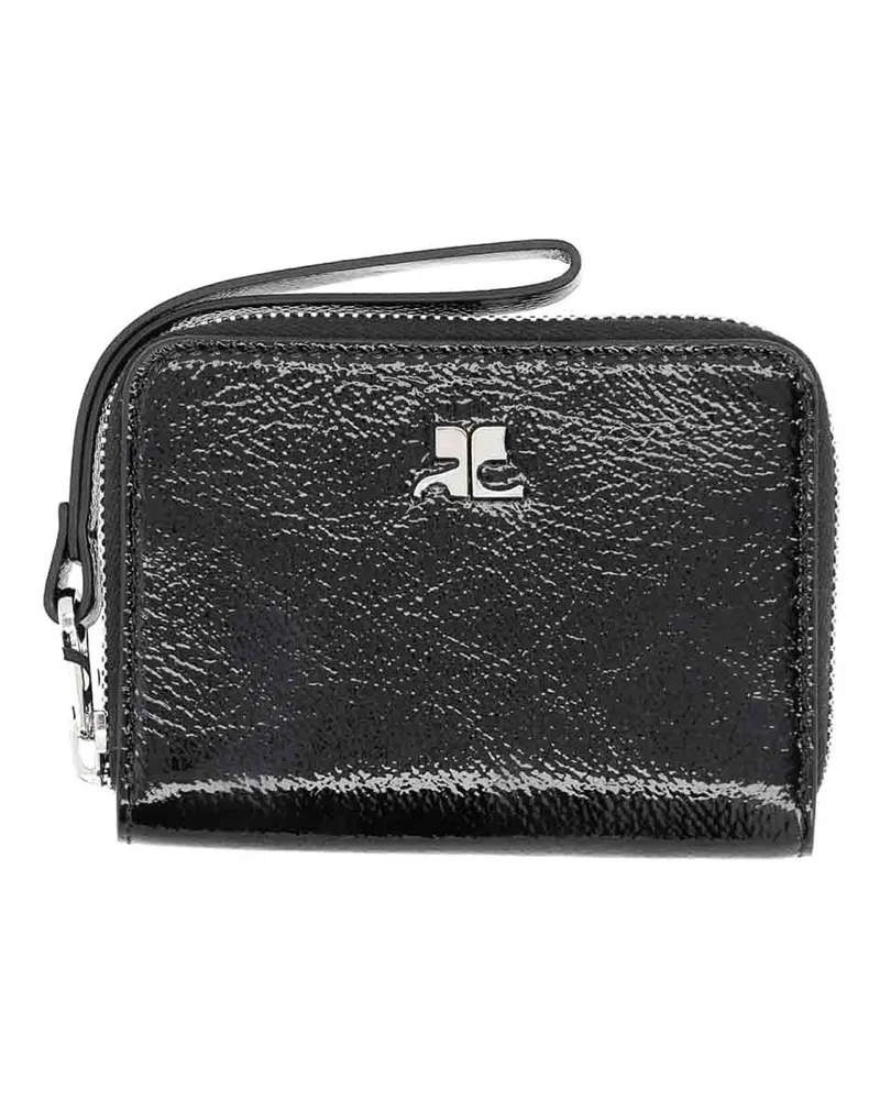 Courrèges Portemonnaie - Schwarz Schwarz