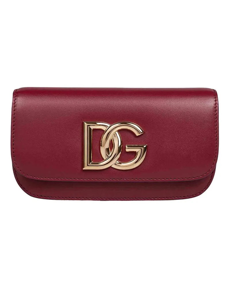Dolce & Gabbana Umhängetasche - Dunkelrot Dunkelrot