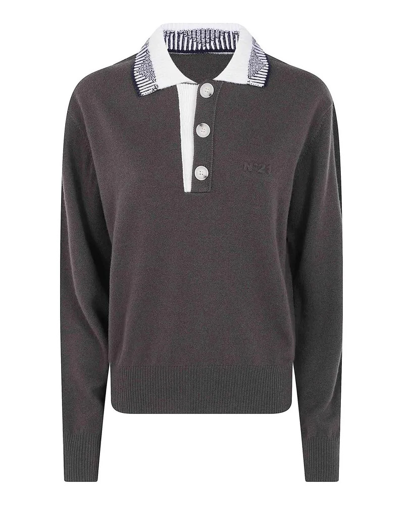 N° 21 Poloshirt - Grün Grün