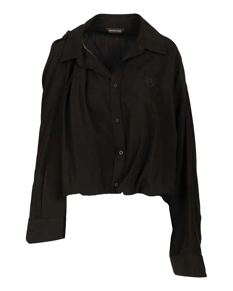 Balenciaga Hemd - Schwarz Schwarz