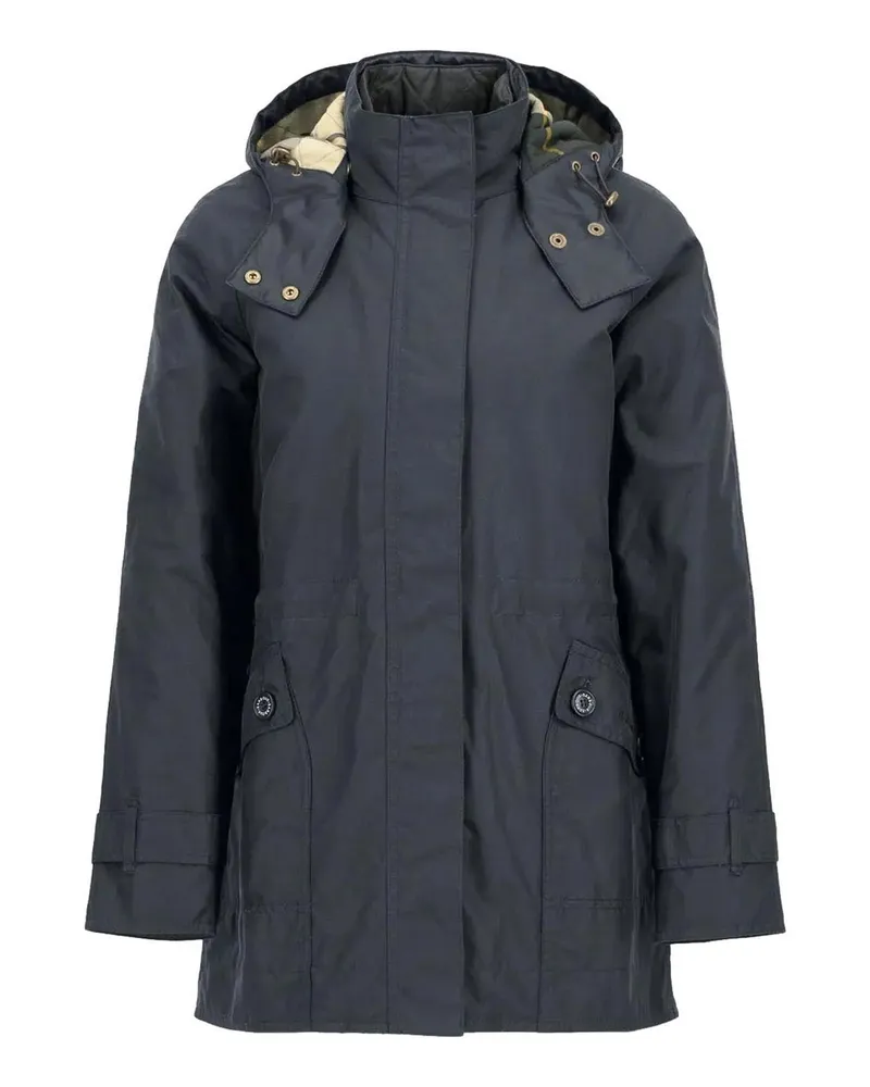 Barbour Knielanger Mantel - Grün Grün