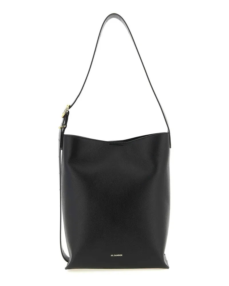 Jil Sander Schultertasche - Schwarz Schwarz