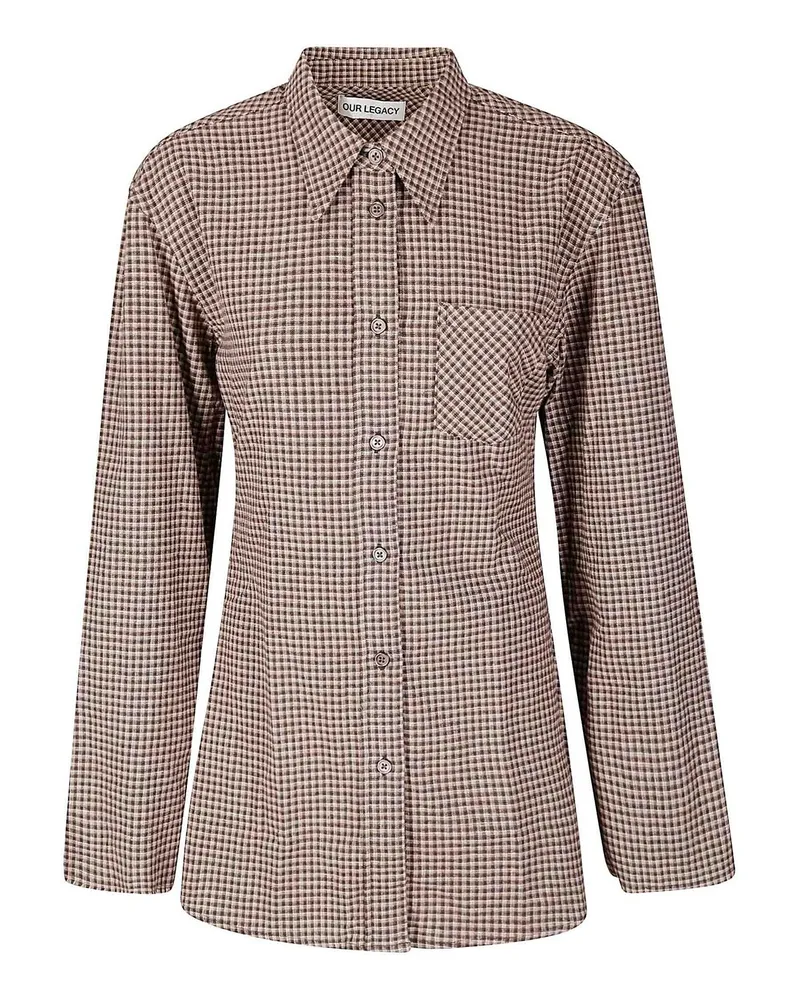 Our Legacy Hemd - Schwarz Schwarz