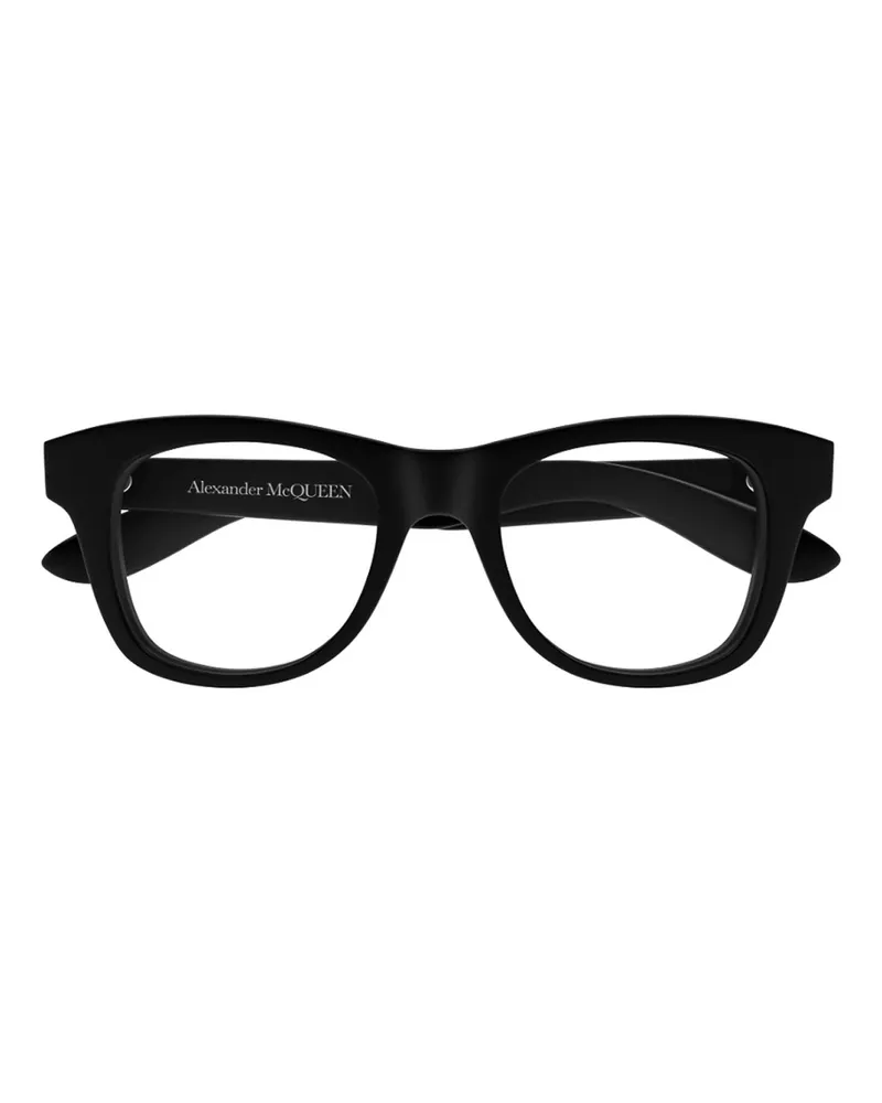 Alexander McQueen Brillen - Schwarz Schwarz