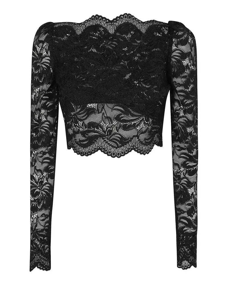 Paco Rabanne Top - Schwarz Schwarz