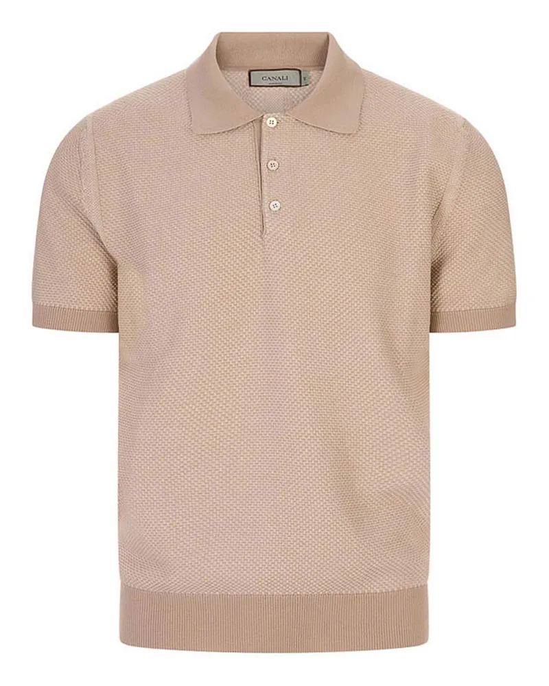 Canali Poloshirt - Braun Braun