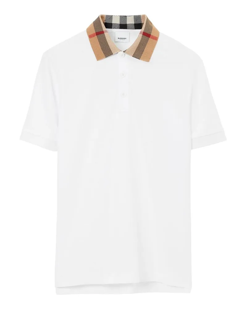 Burberry Poloshirt - Weiß Weiß