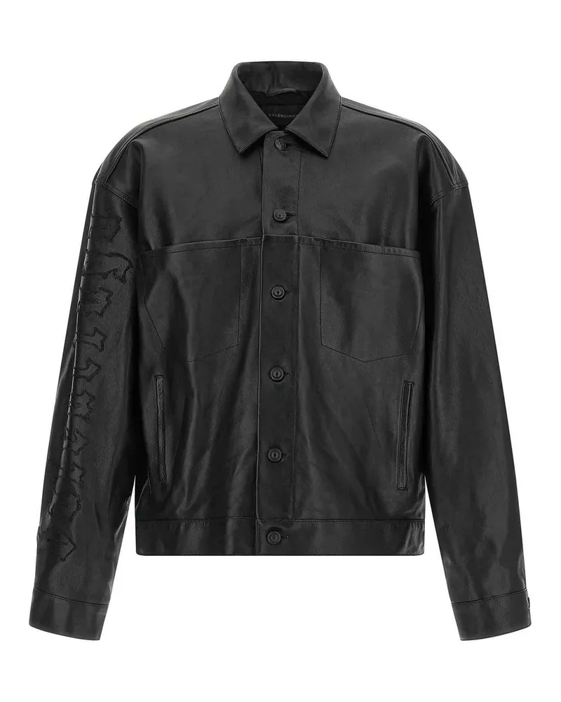 Balenciaga Hemd - Schwarz Schwarz