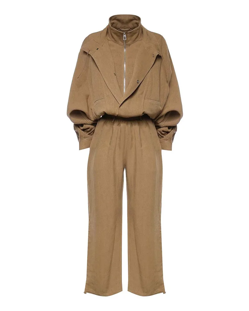 FRANKIE Shop Jumpsuit - Camel Camel