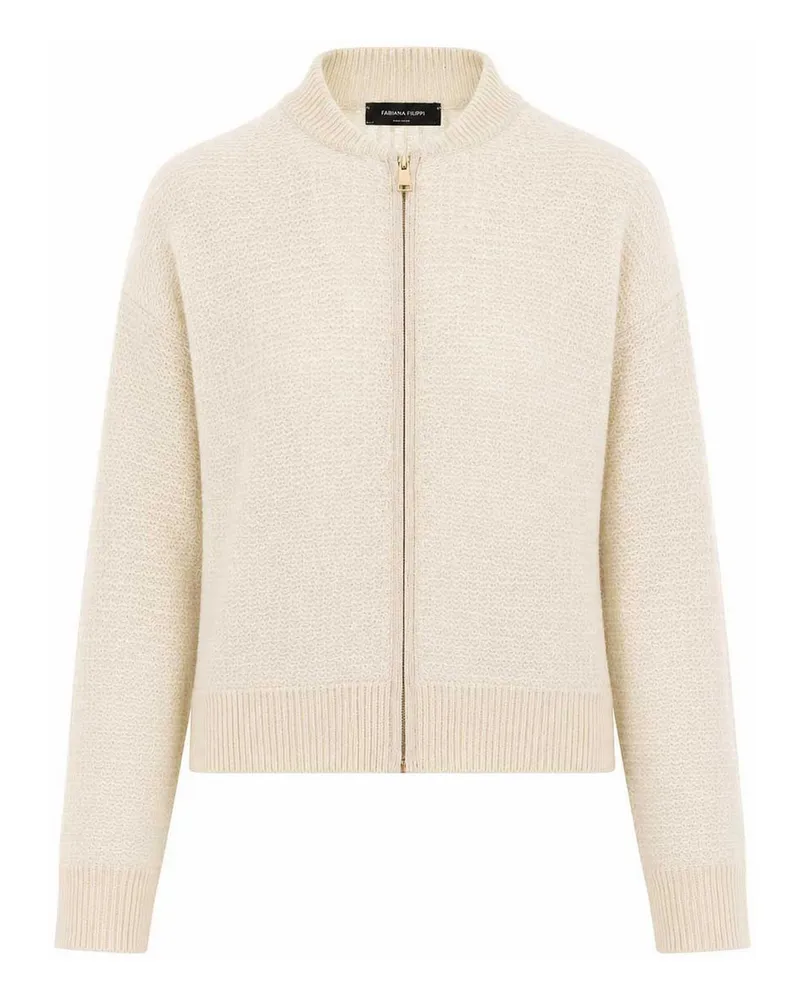 Fabiana Filippi Cardigan - Weiß Weiß
