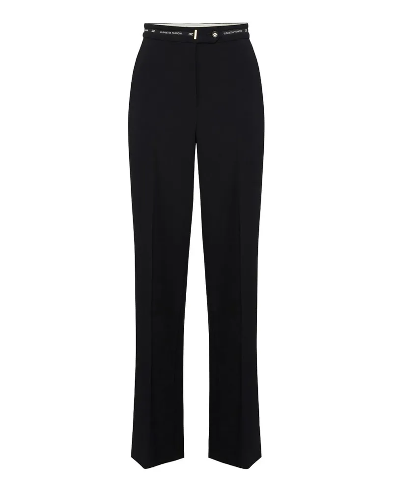 Elisabetta Franchi Casual Hose - Schwarz Schwarz