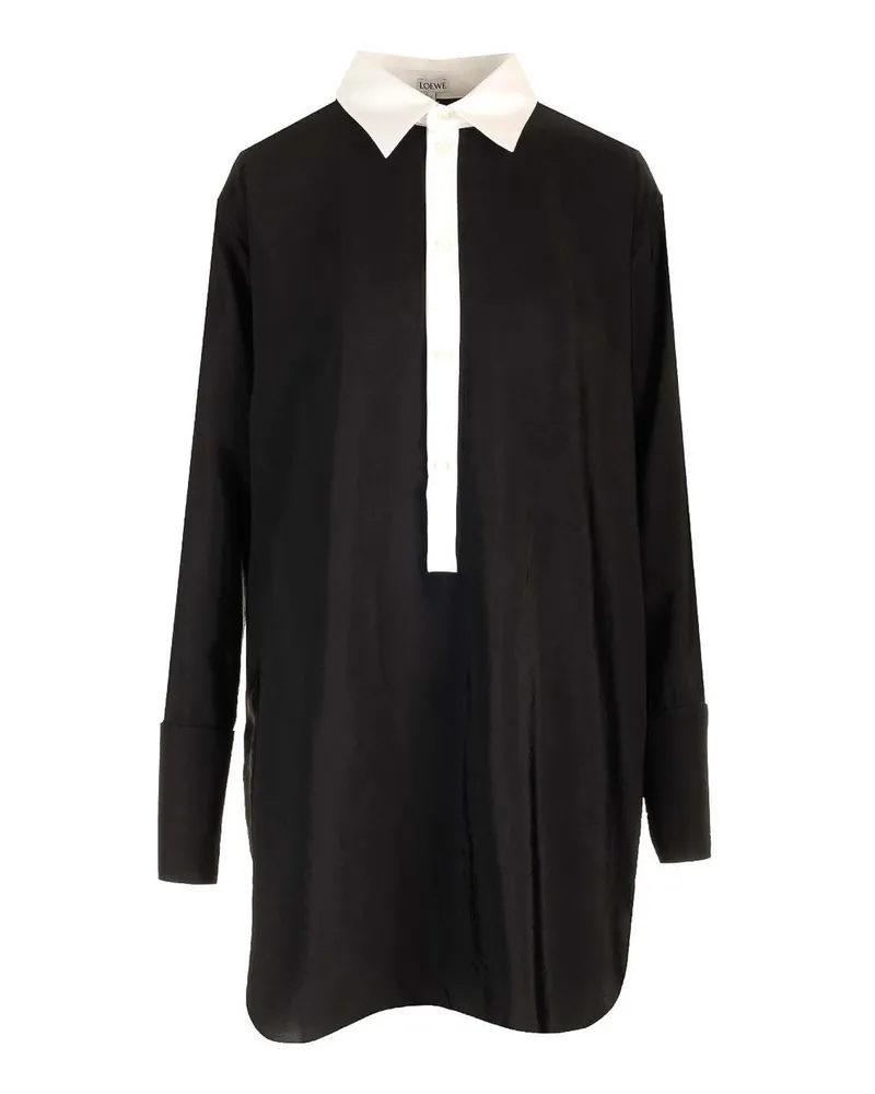 Loewe Kurzes Kleid - Schwarz Schwarz