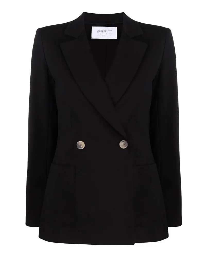 Harris Wharf London Blazer - Schwarz Schwarz