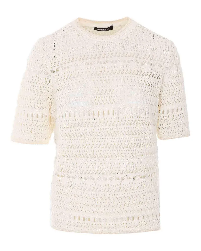 Fabiana Filippi T-Shirt - Weiß Weiß