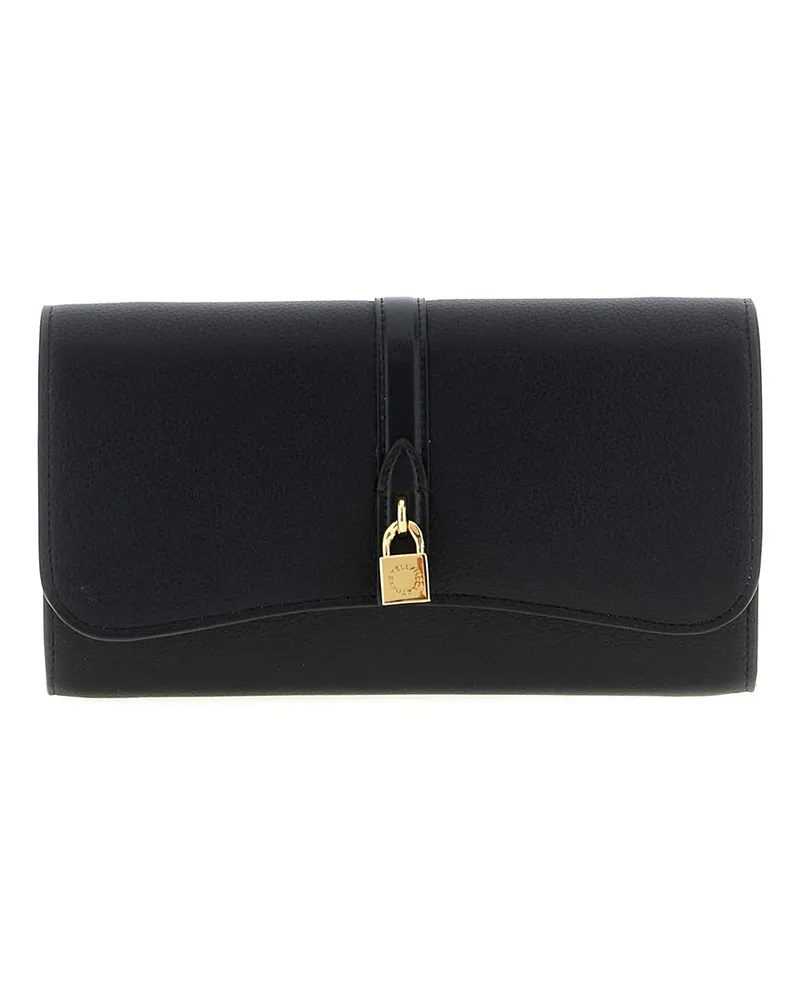 Stella McCartney Portemonnaie - Schwarz Schwarz