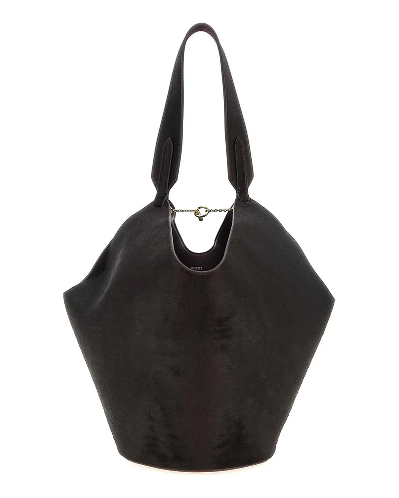 KHAITE Shopper - Dunkelrot Dunkelrot