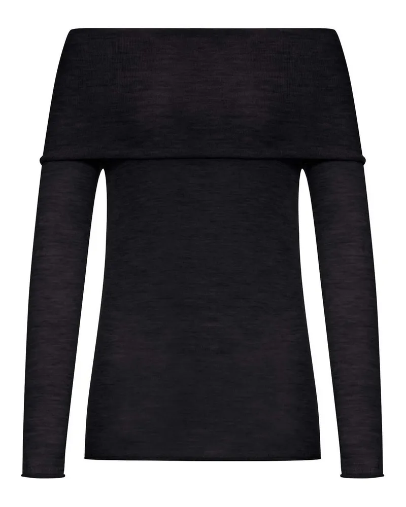 Roberto Collina U-Boot-Pullover - Schwarz Schwarz
