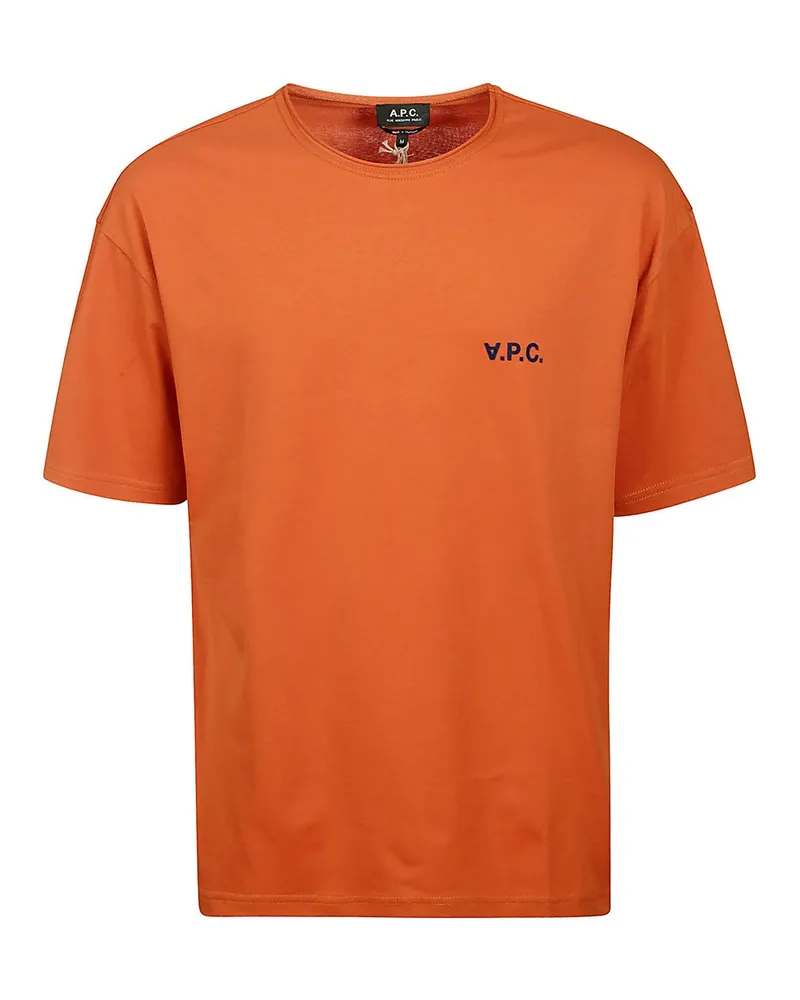A.P.C. A. P.C. T-Shirt - Rot Orange