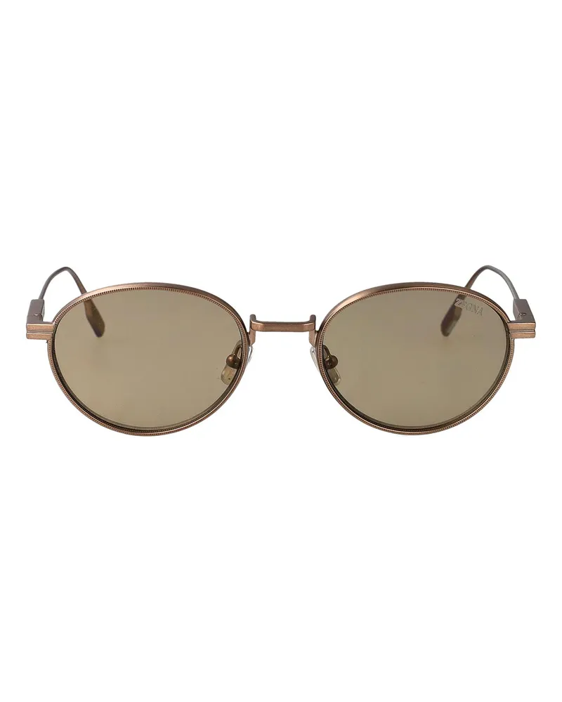Ermenegildo Zegna Sonnenbrille - Braun Braun