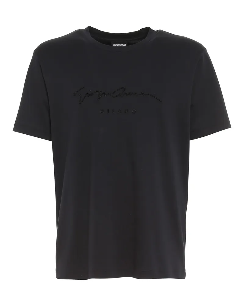 Giorgio Armani T-Shirt - Dunkelblau Dunkelblau