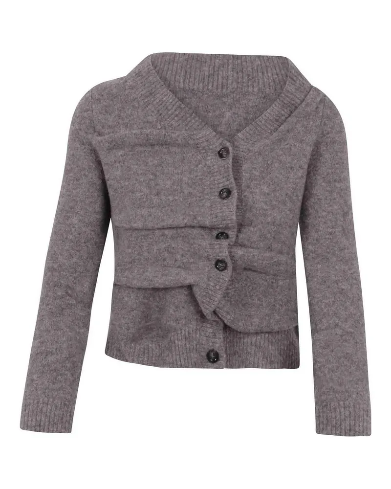 Diesel Cardigan - Grau Grau