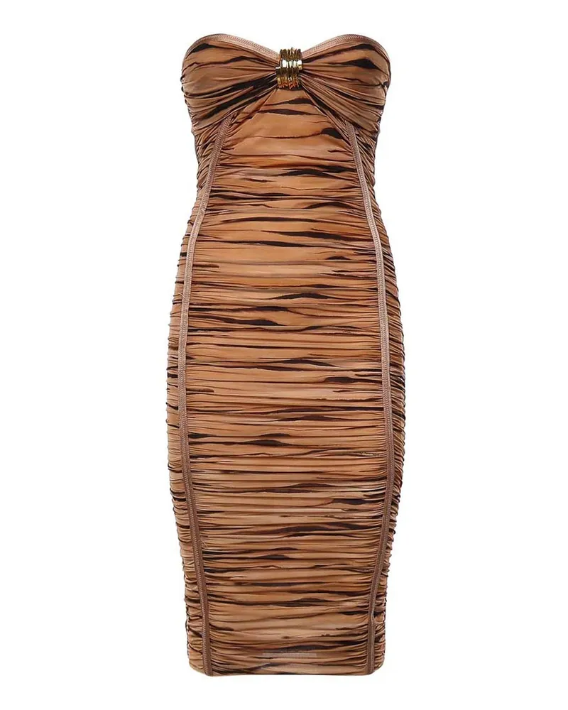 Elisabetta Franchi Cocktailkleid - Camel Camel