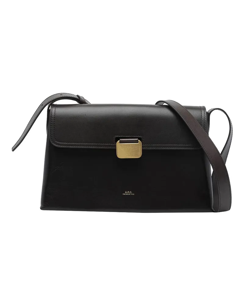 A.P.C. A. P.C. Schultertasche - Braun Braun
