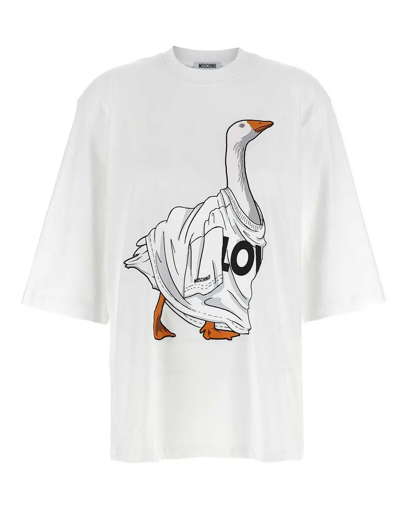 Moschino T-Shirt - Weiß Weiß