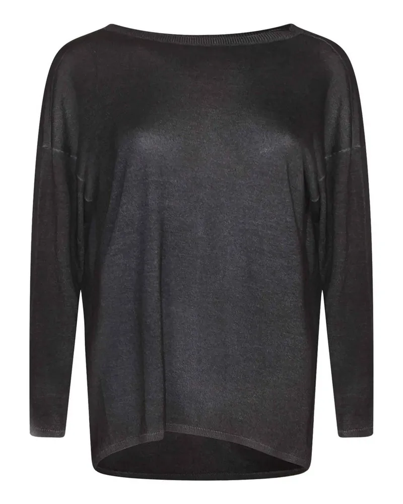 Avant Toi Rundhalspullover - Blau Blau