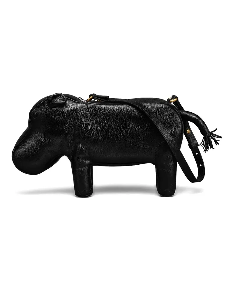 Thom Browne Shopper - Schwarz Schwarz