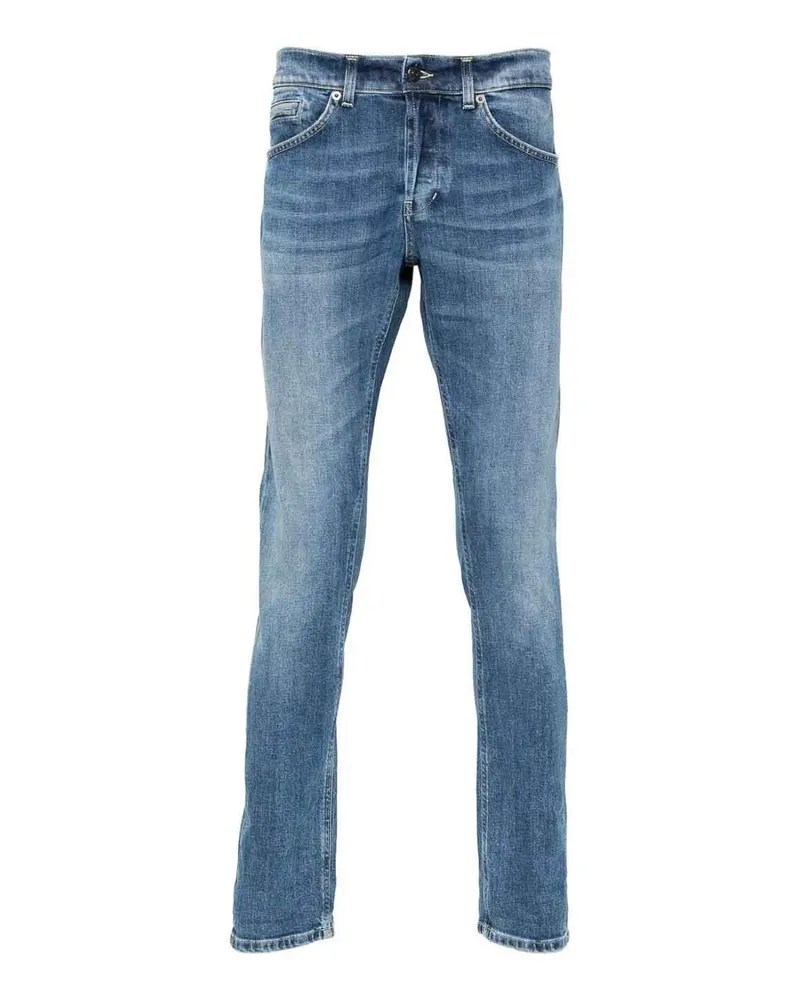 Dondup Straight Leg Jeans - Blau Blau