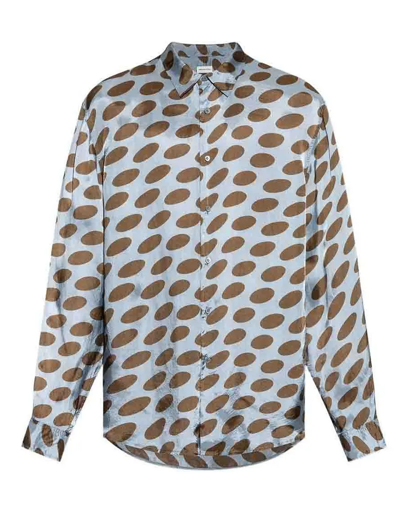 Dries van Noten Hemd - Hellblau Hellblau