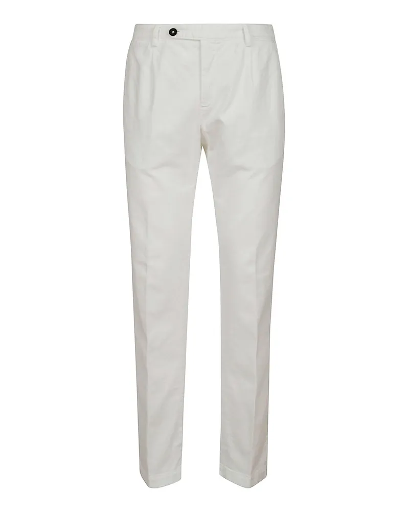 Massimo Alba Casual Hose - Weiß Weiß