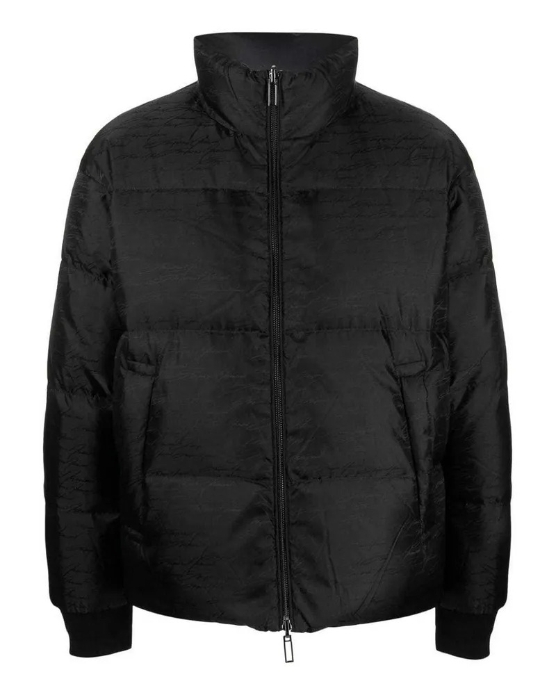 Emporio Armani Casualjacke - Schwarz Schwarz