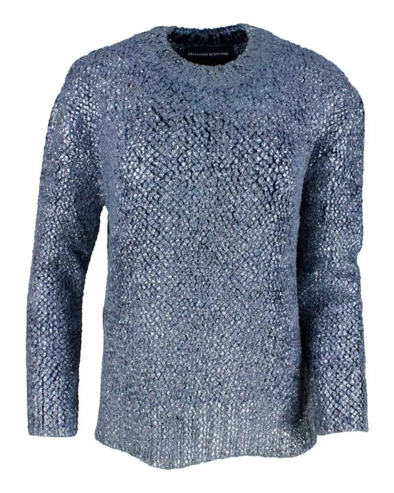 Ermanno Scervino Rundhalspullover - Blau Blau